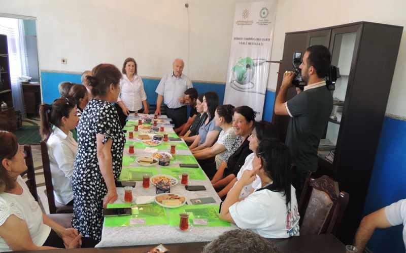 İctimai Birlik Qax rayonunun Tasmalı kəndində maarifləndirici tədbir keçirdi - FOTOLAR