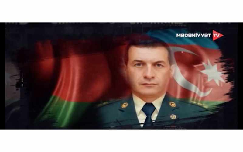 Şəhid polkovnik-leytenant Raquf Orucova həsr olunmuş sənədli film çəkilib - VİDEO