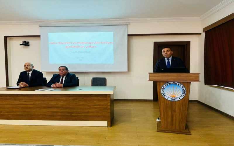 Naxçıvanda ailə dəyərləri və mediasiya mövzusunda maarifləndirici tədbir keçirilib - FOTOLAR