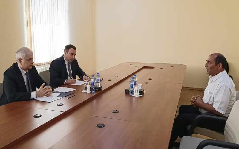Nazir müavini Hidayət Abdullayev Qobustan rayonunda vətəndaşları qəbul edib - FOTOLAR