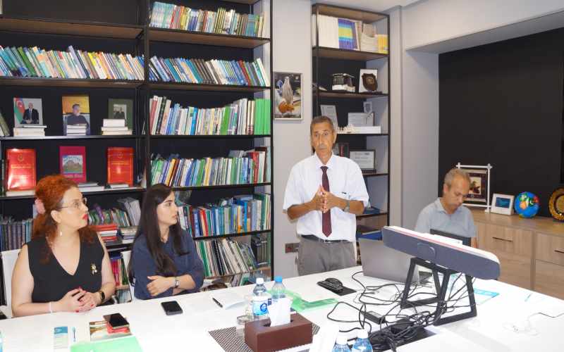 “Sağlam həyata doğru” Ekoloji İctimai Birliyi layihə ççərçivəsində növbəti Dəyirmi masa keçirib - FOTOLAR