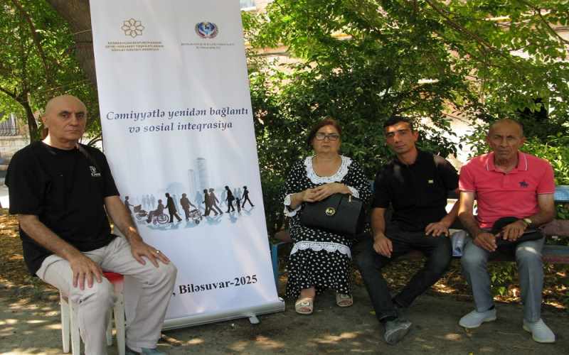 “Beynəlxalq Əlillər Cəmiyyəti” İctimai Birliyinin layihəsi davam edir - FOTOLAR