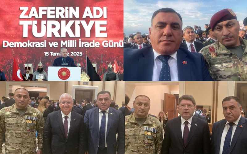 Türkiyədə dövlət tədbirlərində Azərbaycan nümayyəndələri də iştirak edib - FOTOLAR