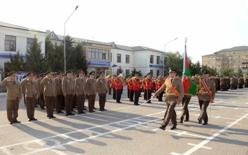 FHN-in “N” saylı hərbi hissəsində andiçmə mərasimi keçirilib - FOTOLAR
