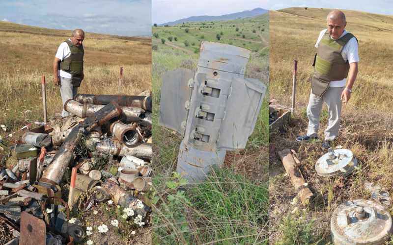  QHT “Azərbaycan Respublikası ərazisində kasetli sursatlar probleminin tədqiqi” layihəsi üzrə fəaliyyəti davam etdirir - FOTOLAR