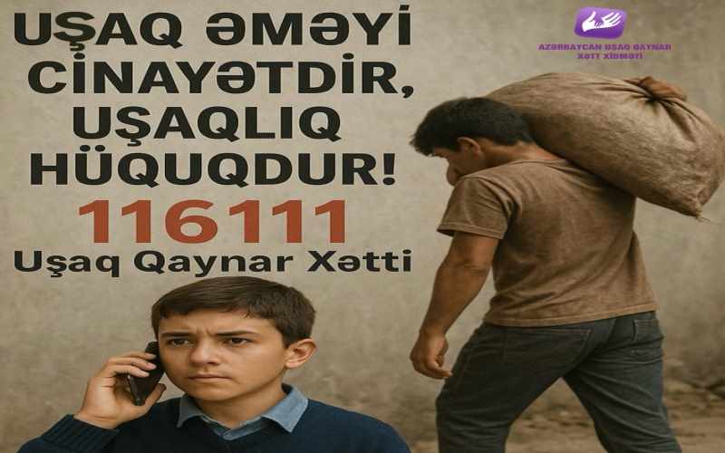 Kəmalə Aşumova: “Uşaqlıq dövrü işləmək deyil, oynamaq üçündür!”