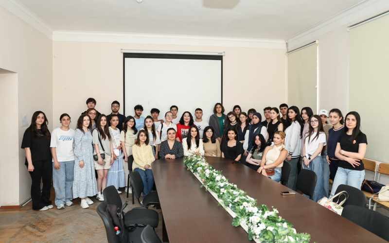 ADU-da “Biliklə, silahla narkotikə yox de!” mövzusunda maarifləndirici təlim təşkil olunub -FOTO