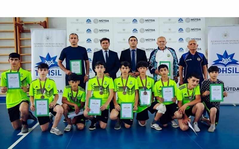 Masallı UGİŞM-nin voleybol komandası respublika üçüncüsüdür