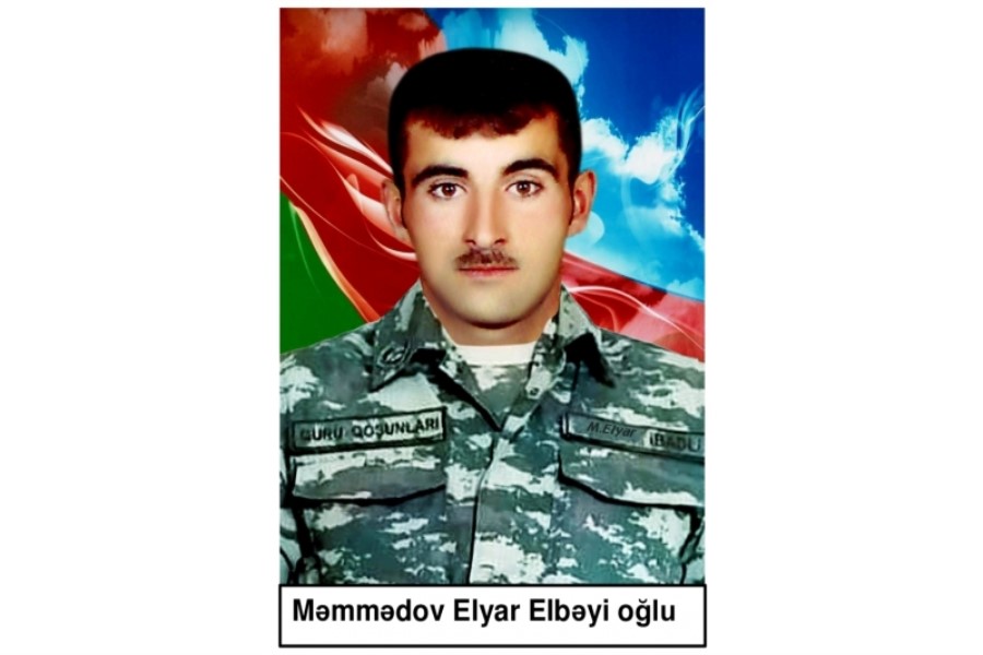 Qəhrəman şəhidimiz Elyar Məmmədovun doğum günüdür