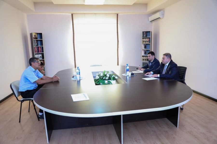 Nazirliyin Aparat rəhbərinin müavini Cavid Əbdul-Qədirov Zərdab rayonunda vətəndaşları qəbul edib