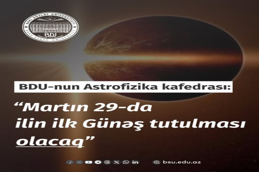 Martın 29-da ilin ilk Günəş tutulması olacaq