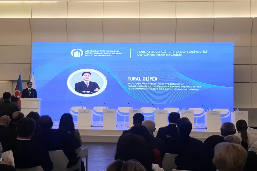 "Azərbaycanın yeni inkişaf mərhələsində qeyri-hökumət təşkilatları" mövzusunda Forum keçirilir
