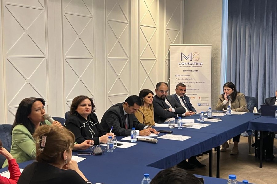 “Dövlət, Biznes qurumları və VCT tərəfdaşlığı: inkişaf perspektivləri” mövzusunda dəyirmi masa keçirilib - FOTO