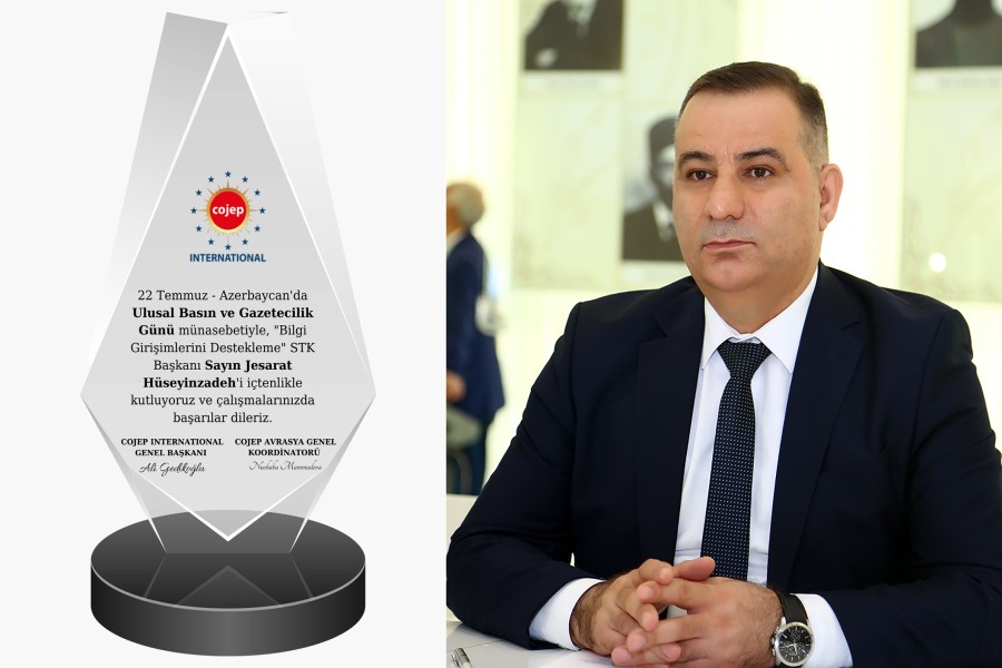 Beynəlxalq təşkilat QHT sədrini mətbuat günü münasibətilə təbrik edib