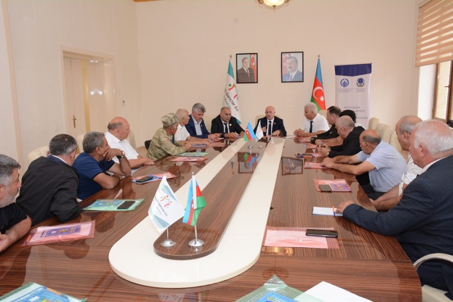 QHT bölgələrdə veteranlarla görüşləri davam etdirir - FOTOLAR
