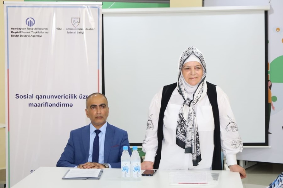 "Sosial qanunvericilik üzrə maarifləndirmə” layihəsi çərçivəsində dəyirmi masa keçirilib - FOTOLAR
