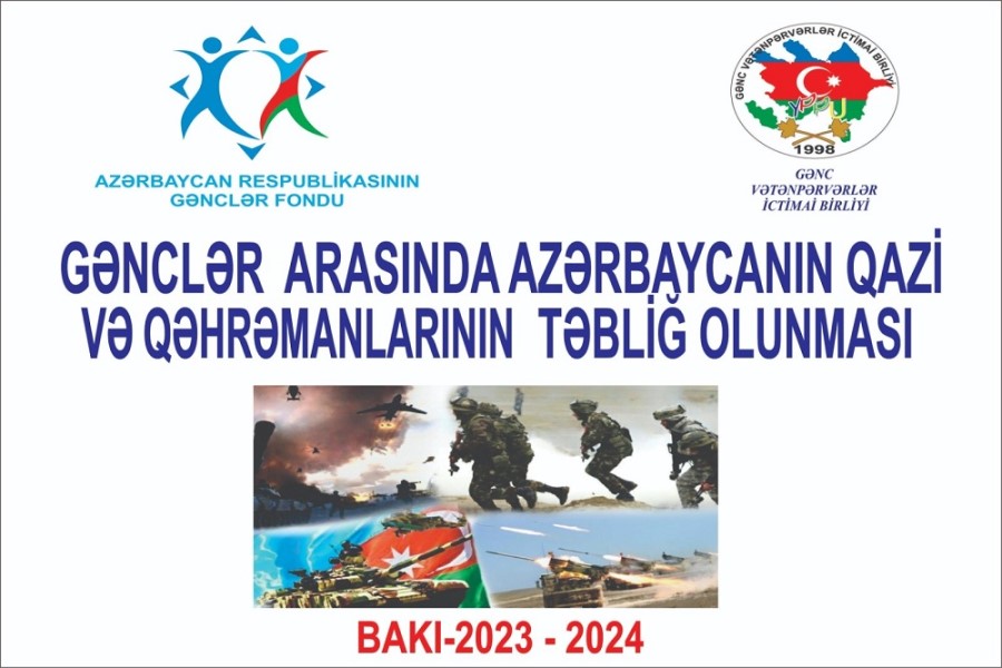 Gənc Vətənpərvərlər Ictimai Birliyi yeni layihənin icrasına start verib - FOTO