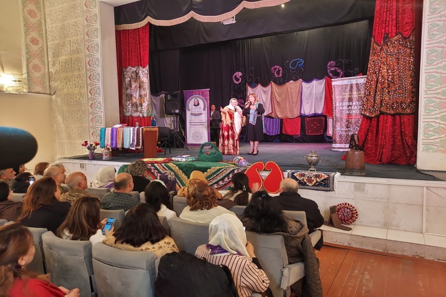 Azərbaycan Kəlağayısı Günü münasibətilə konsert keçirilib - FOTOLAR