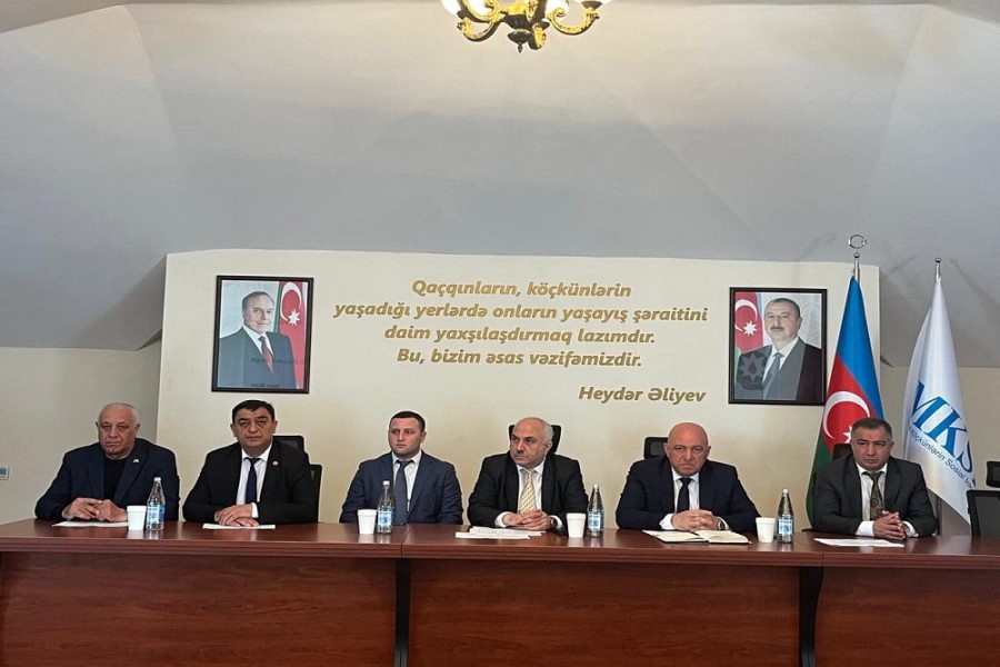 Füzuli şəhərinə köçürüləcək ailələrin püşkatması... FOTOLAR