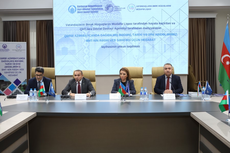 QHT BMT-nin insan hüquqları üzrə müqavilə orqanlarına 3 alternativ hesabat təqdim edib - FOTOLAR