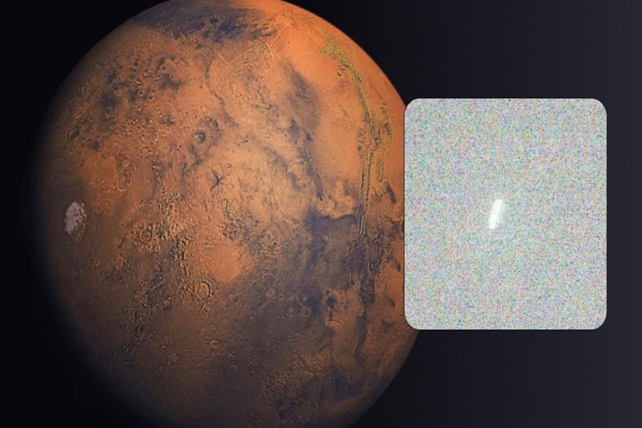 Mars yaxınlığında sirli obyekt: kometa, yoxsa yadplanetli gəmi?