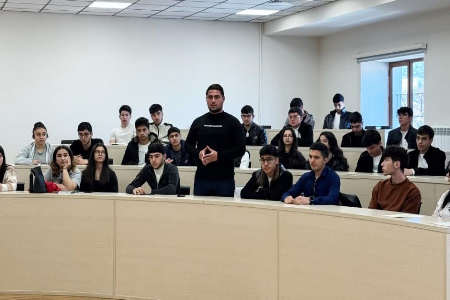 FHN tərəfindən Qarabağ Universitetində nümunəvi dərs keçirilib