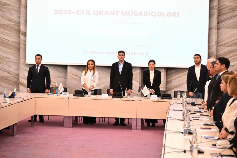 2026-cı il qrant müsabiqələrinə dair infosessiya başa çatıb - FOTOLAR