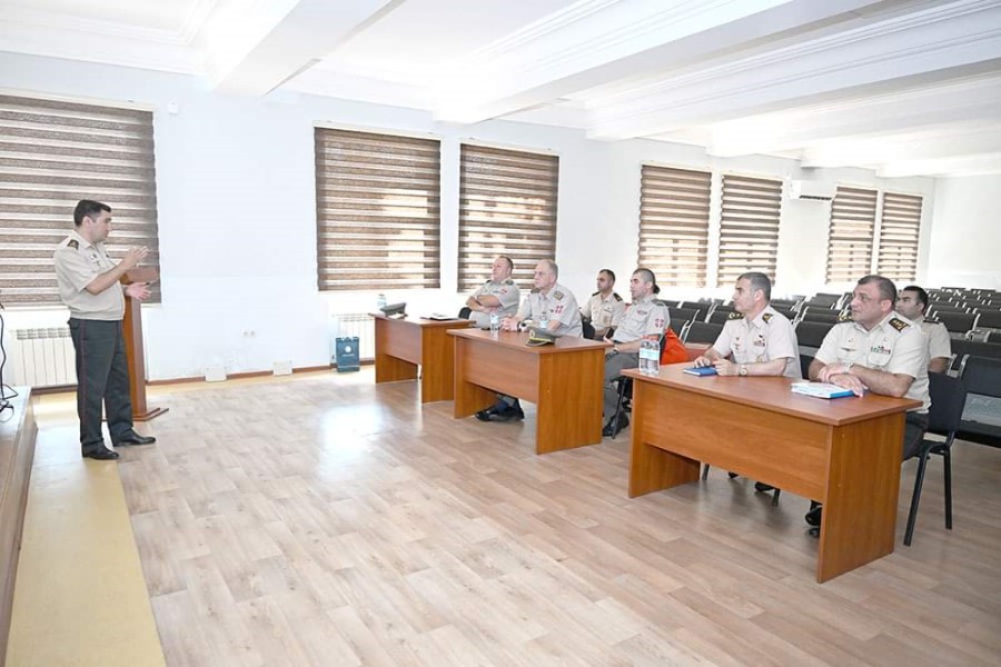 Azərbaycan və Serbiya nümayəndələri arasında hərbi təbabət üzrə ekspert görüşü keçirilib