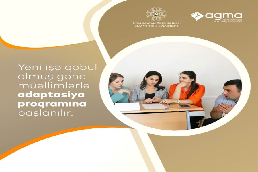Gənc müəllimlərlə adaptasiya proqramına başlanılır