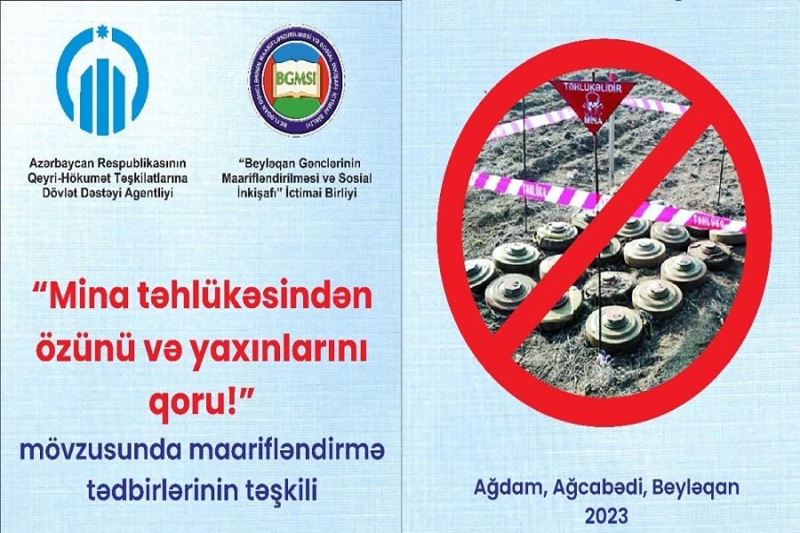 Mina təhlükəsindən özünü və yaxınlarını qoru!