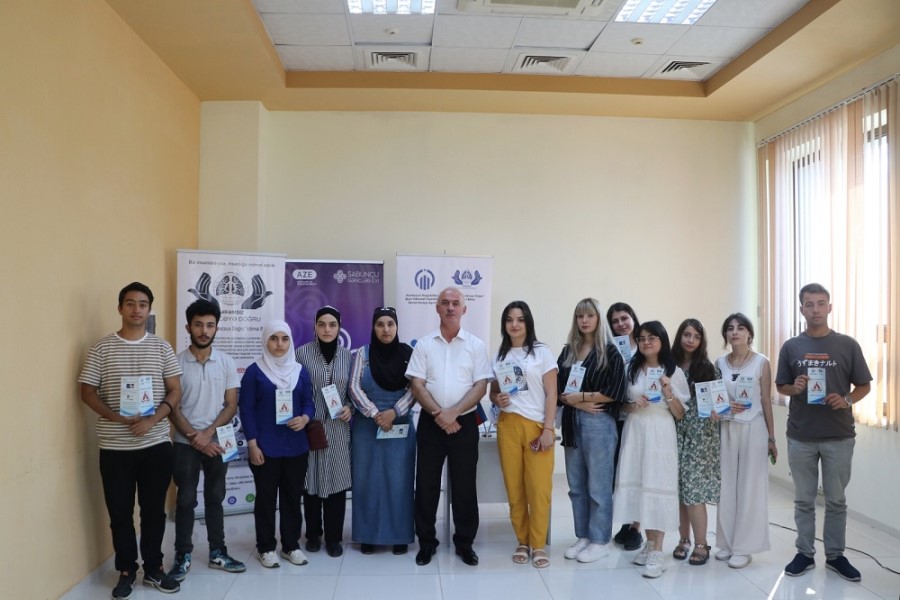 İnfeksion xəstəliklərin profilaktikası mövzusunda maarifləndirici təlim keçirilib - FOTOLAR