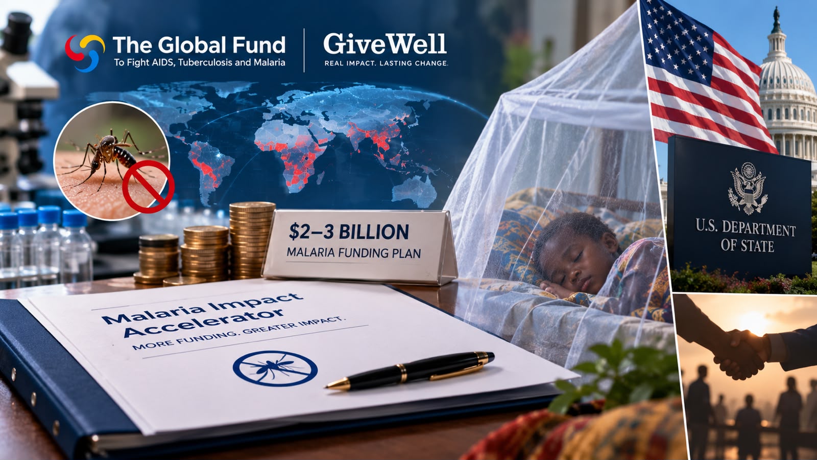 Qlobal Fond malyariya ilə mübarizə üçün 2–3 milyard dollarlıq maliyyələşdirmə planını nəzərdən keçirir