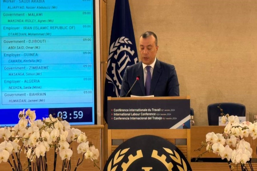 Nazir Sahil Babayev: “Bakıda keçiriləcək COP29 Beynəlxalq Əmək Təşkilatının gündəliyini daha irəli aparmaq üçün də effektiv platforma olacaq”
