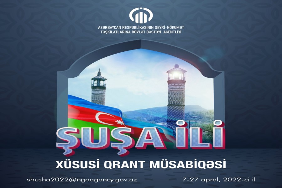 QHT Agentliyi "Şuşa İli"nə həsr edilmiş xüsusi qrant müsabiqəsi elan etdi