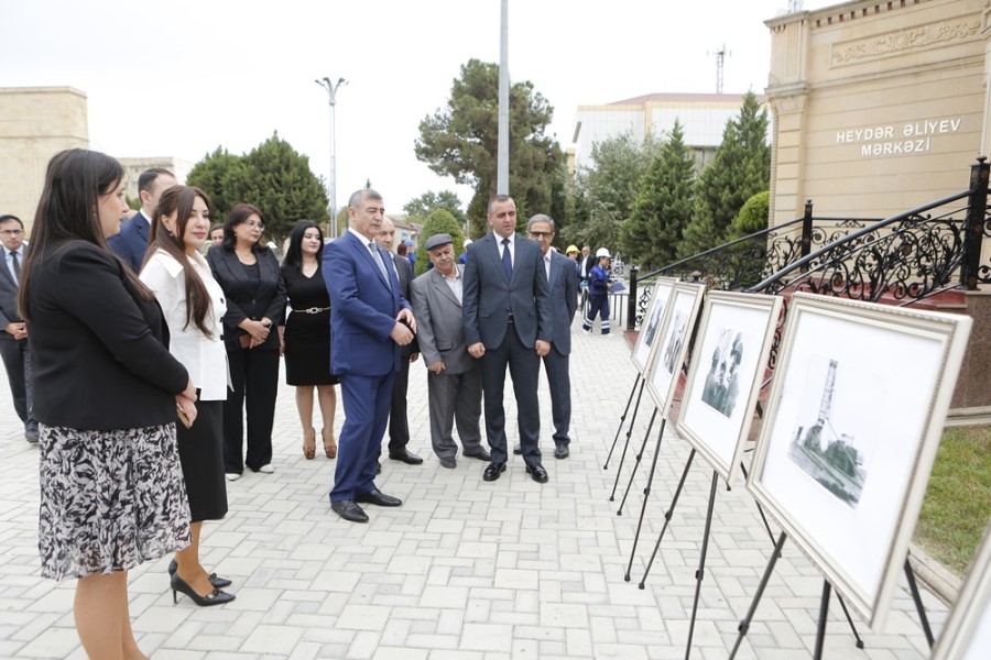 Şirvanda Neftçilər Günü münasibətilə tədbir keçirilib - FOTOLAR