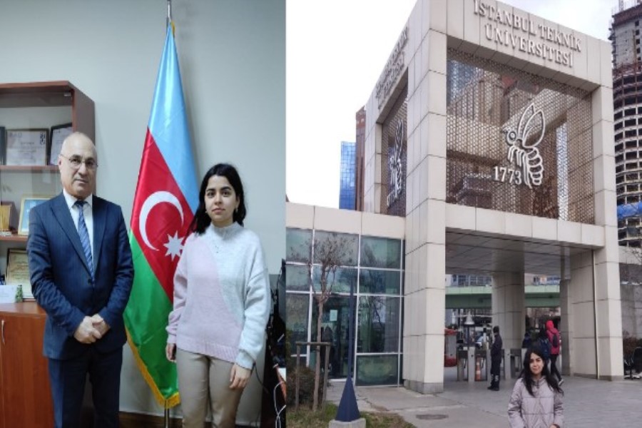AzMİU tələbəsi Türkiyə birincisi oldu - FOTO