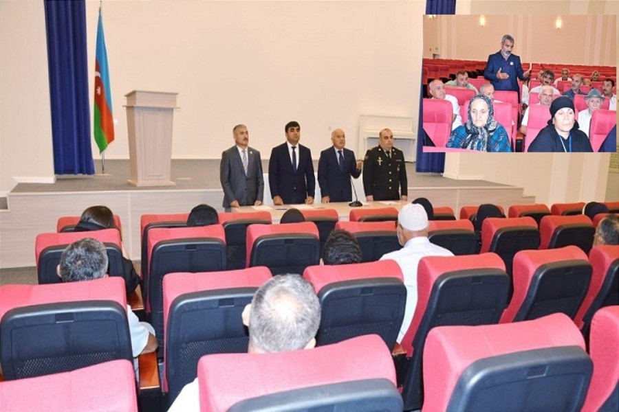 Masallı RİH başçısının şəhid ailələri ilə növbəti görüşü