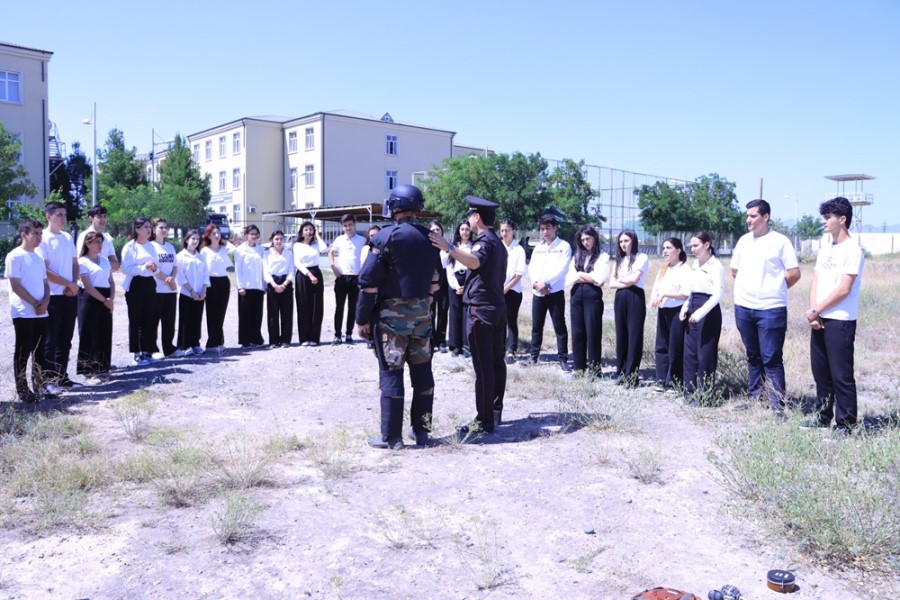 “Öyrən, xilas et!” layihəsi çərçivəsində Gəncə və Lənkəran şəhərində təlimlər davam edir - FOTOLAR