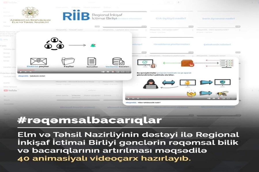 QHT layihə çərçivəsində 40 animasiyalı videoçarx hazırlanıb