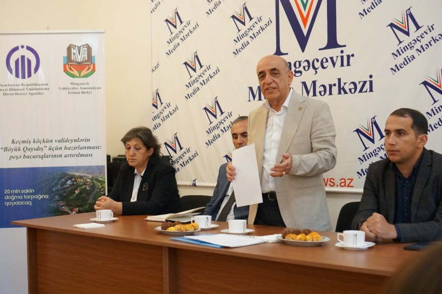 Mingəçevirdə keçmiş köçkünlərə peşə bacarıqları verildi - FOTOLAR