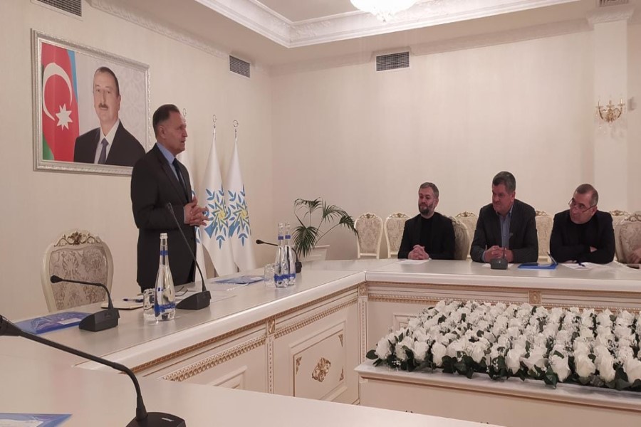 Sumqayıt şəhər İcra Hakimiyyəti yanında İctimai Şuranın növbəti iclası keçirilib - FOTOLAR