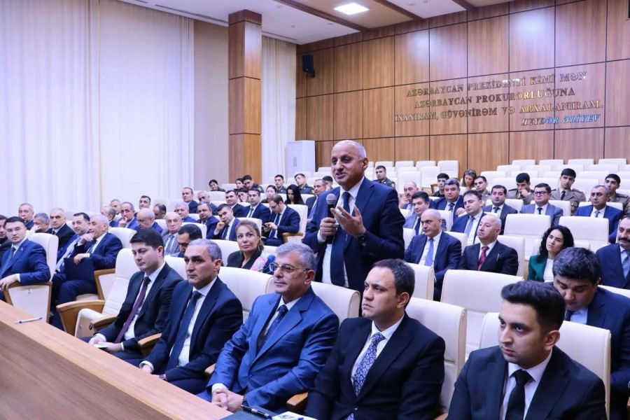 "Hüquqda yüksələn gənclərin mükafatlandırılması ən vacib addımlardandır"- FOTOLAR