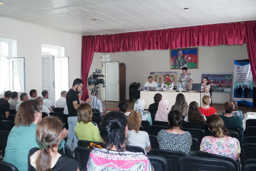 Gender bərabərliyinin təbliği məqsədi ilə maarifləndirici tədbirlər keçirilib - FOTOLAR
