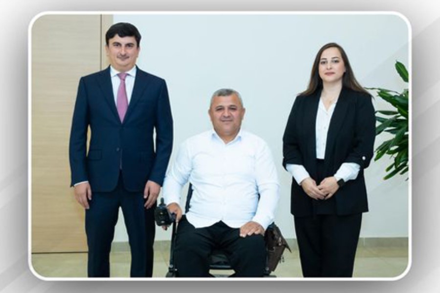 Azərbaycan Boccia İdman Federasiyası ilə SENİ şirkəti arasında görüş keçirilib