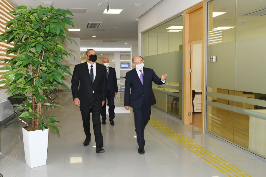 Sumqayıt Məhkəmə Kompleksinin açılışı olub