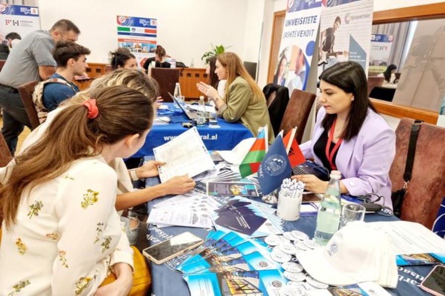 UNEC Balkan regionunda ilk dəfə sərgidə iştirak edib - FOTOLAR