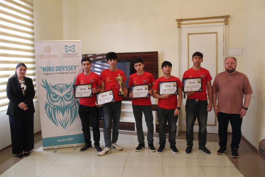 "Mind Odyssey" regional intellektual turnirinə yekun vurulub - FOTOLAR