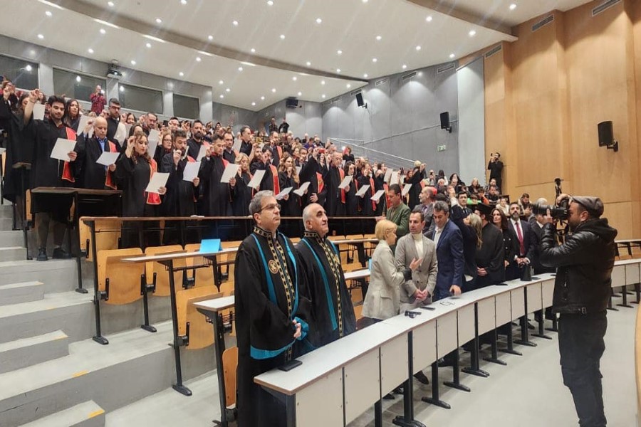 UNEC-in uğuru: Yunanıstanda Birgə Magistratura Proqramının məzun günü keçirildi - FOTOLAR