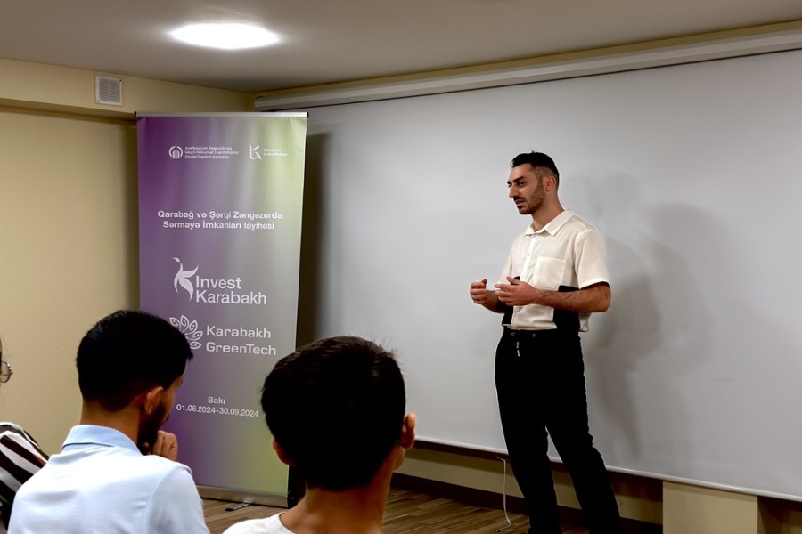 “Qarabağ və Şərqi Zəngəzurda Sərmayə Imkanları” layihəsi davam edir - FOTOLAR