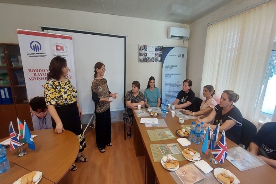 “Bərdə və Göygöl rayonlarında məişət zorakılığı ilə mübarizə” adlı layihə çərçivəsində GÖRÜŞ - FOTOLAR